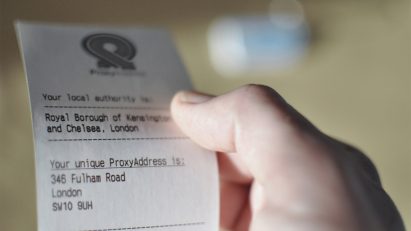 ProxyAddress receipt