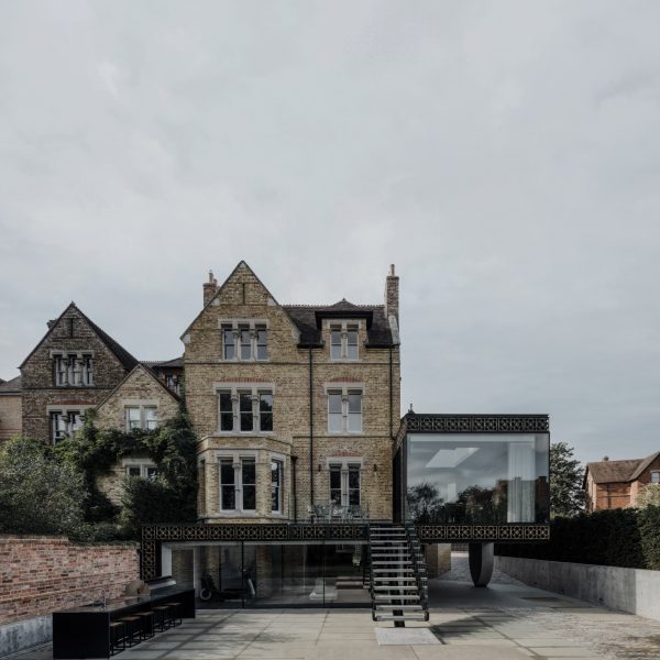 Ornamental extension at Quatrefoil House by Hyde + Hyde