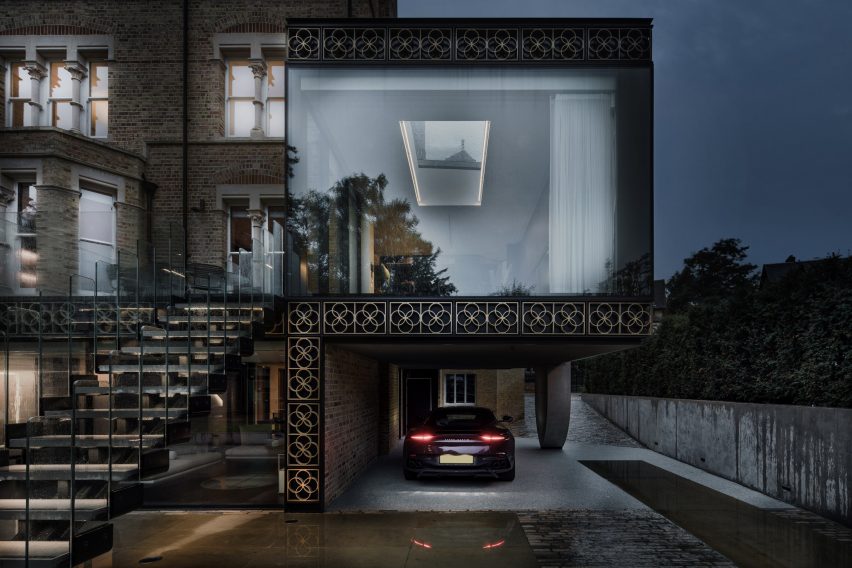 Exterior of Quatrefoil House by Hyde + Hyde