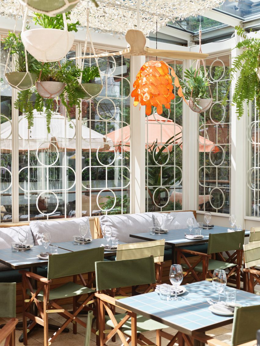 Interior of RAFI restaurant in Sydney, designed by Luchetti Krelle