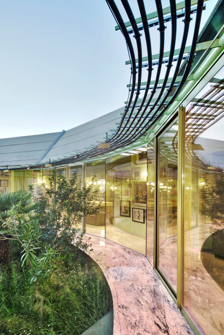 Plants and trees in Rambla Climate-House by Andrés Jaque, Office for Political Innovation and Miguel Mesa del Castillo