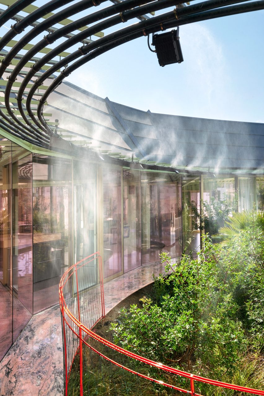 Water irrigation in Rambla Climate-House by Andrés Jaque, Office for Political Innovation and Miguel Mesa del Castillo