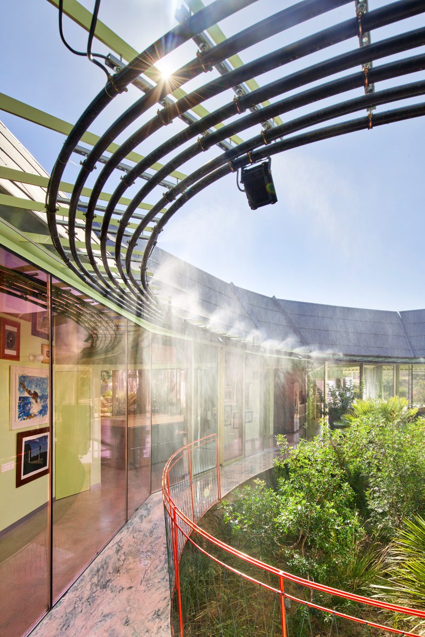 Water irrigation in Rambla Climate-House by Andrés Jaque, Office for Political Innovation and Miguel Mesa del Castillo