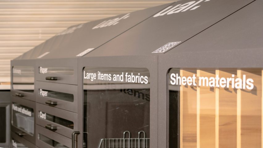 Material Re-Use Units by University of the Arts London (UAL)