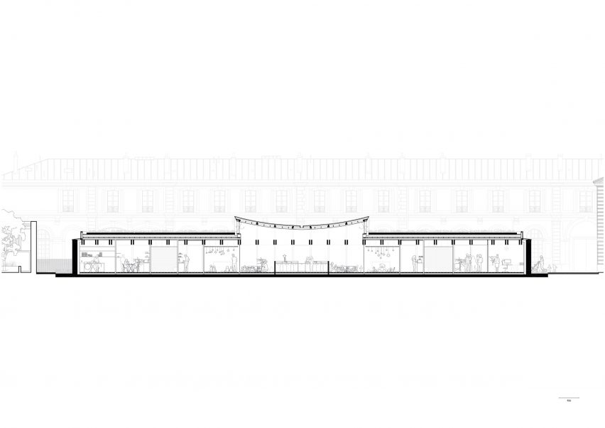 Section Nursery by Régis Roudil architects