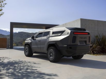 Rezvani motors aggressive car