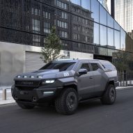 The exterior of an SUV by Rezvani Motors