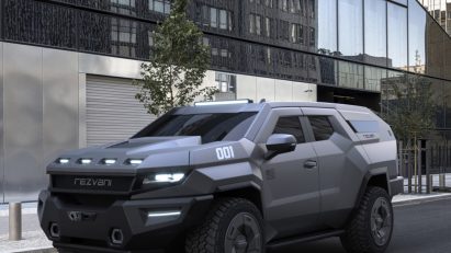 The exterior of an SUV by Rezvani Motors