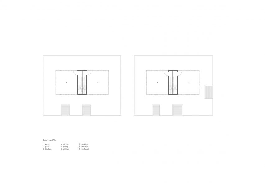 Roof plan