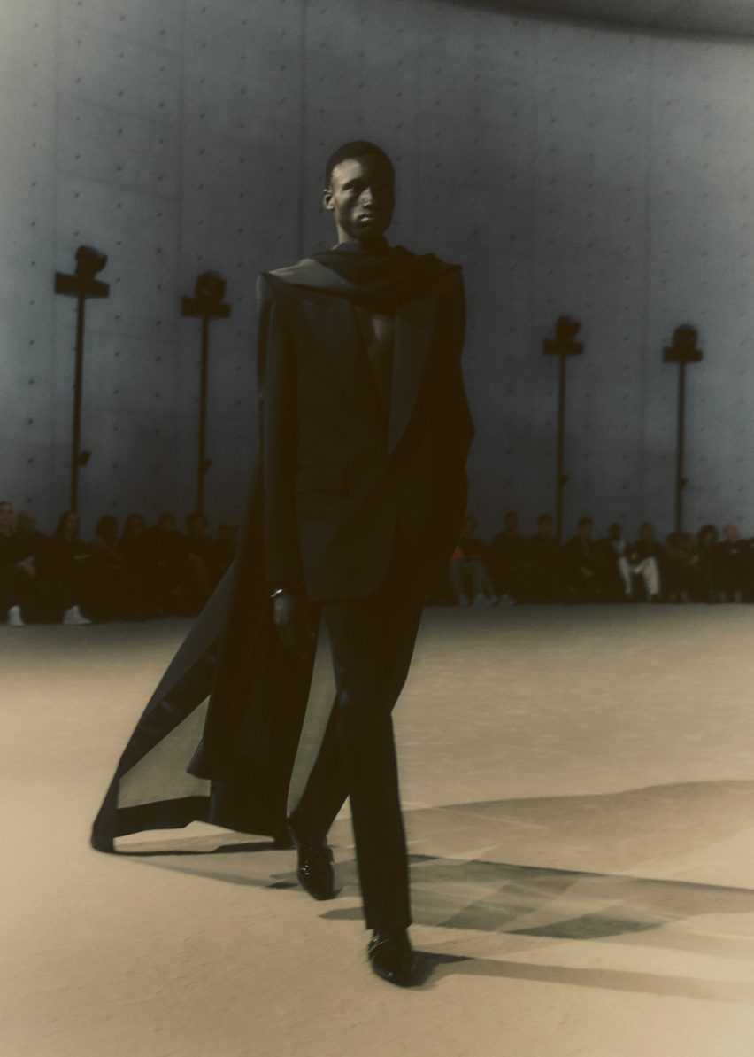 Saint Laurent Autumn Winter 2023 at Bourse de Commerce