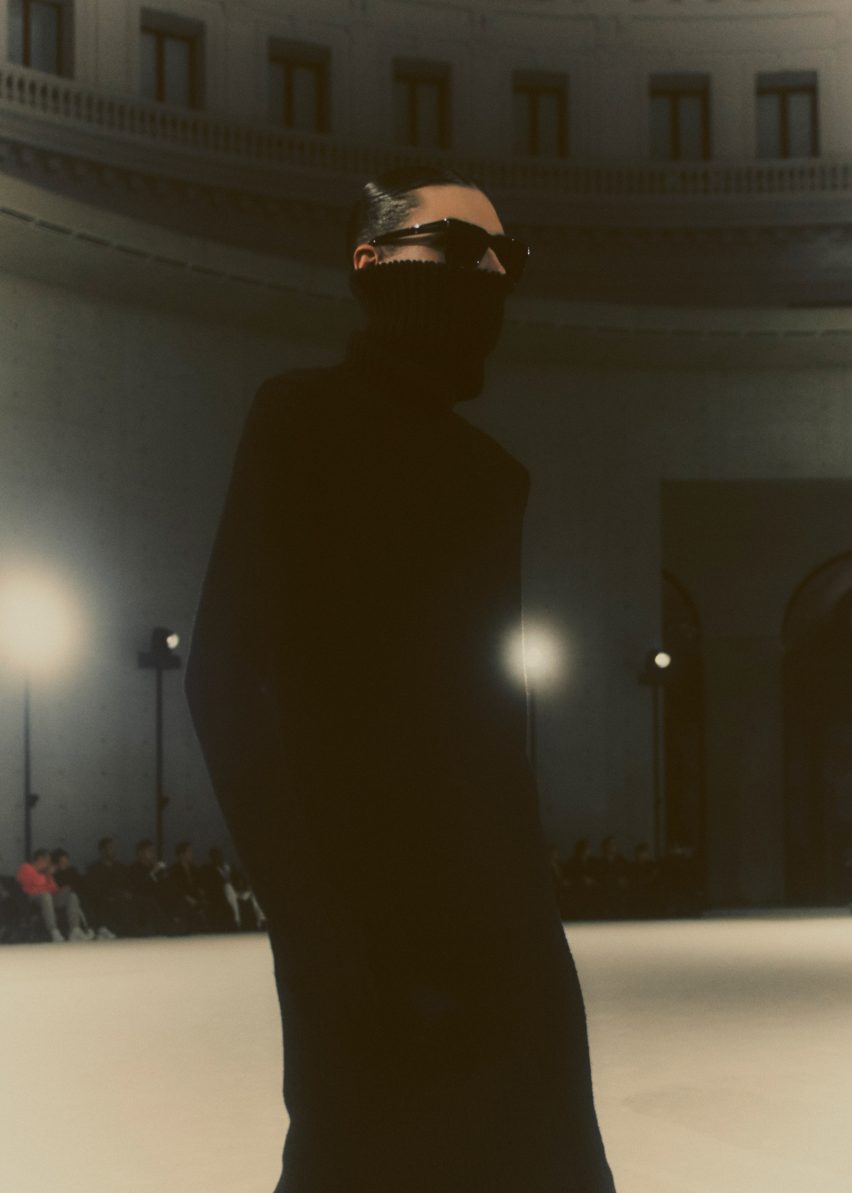 Saint Laurent Autumn Winter 2023 at Bourse de Commerce