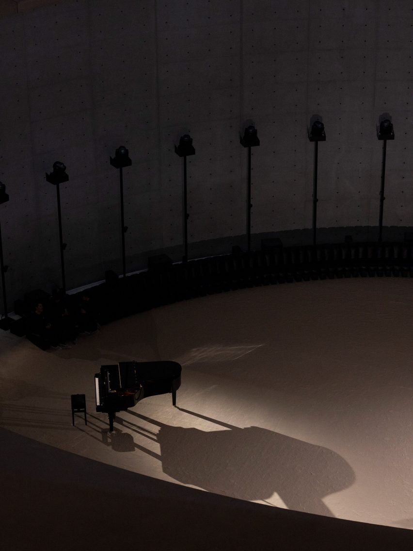 Saint Laurent Autumn Winter 2023 at Bourse de Commerce