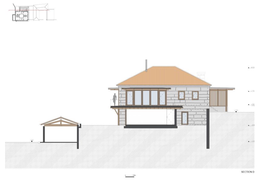 Section D, São Cosme House by Carlos Castanheira