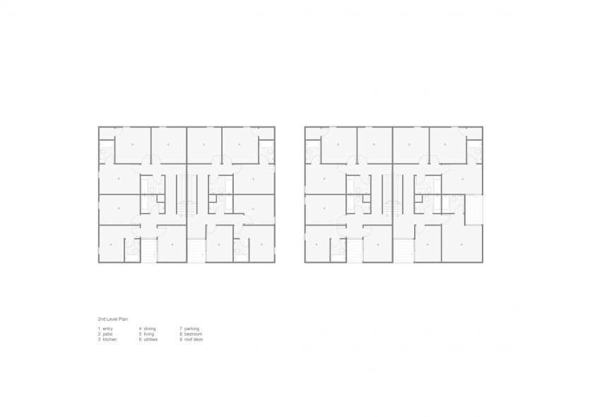 Second floor plan