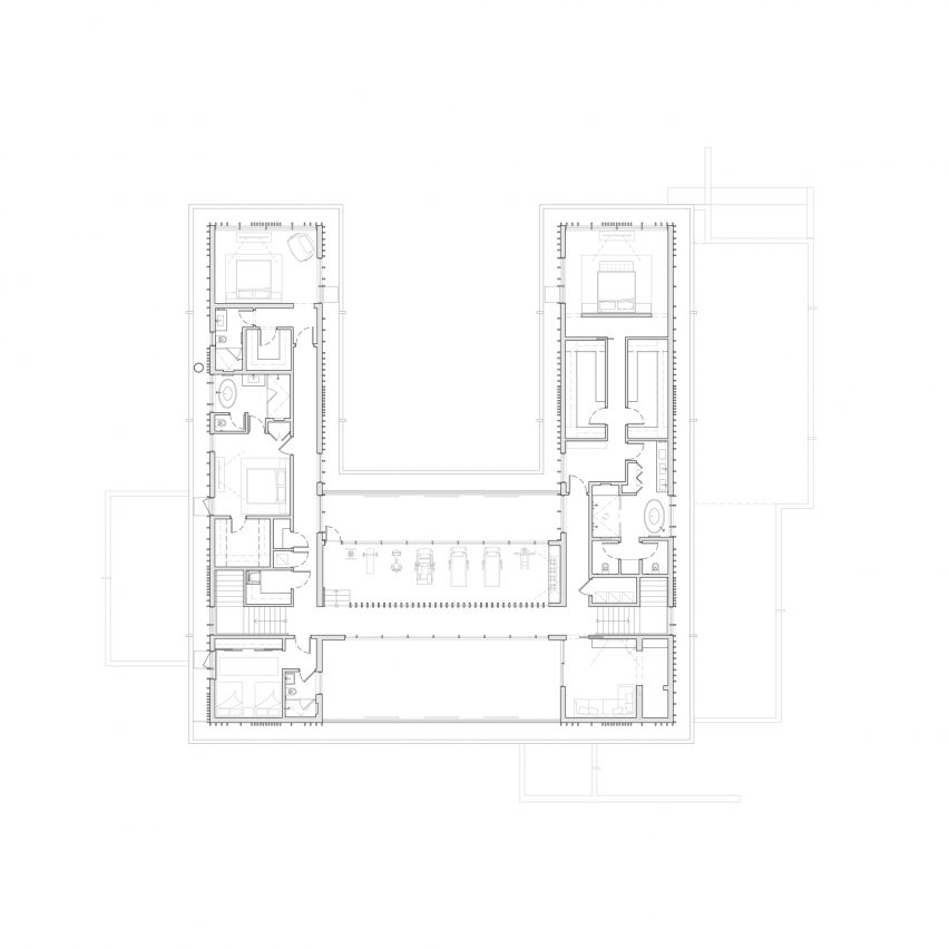 Second floor plan