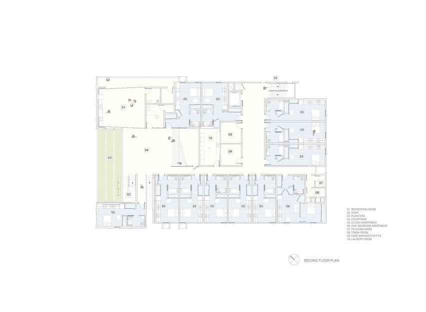 Rose Apartments plans