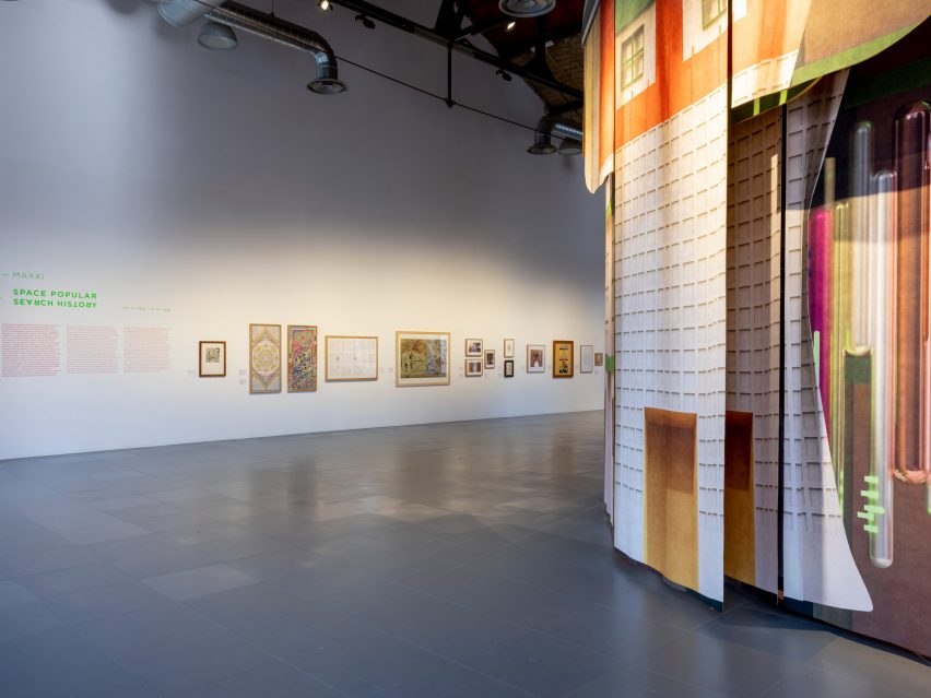 Space Popular: Search History exhibition at MAXXI