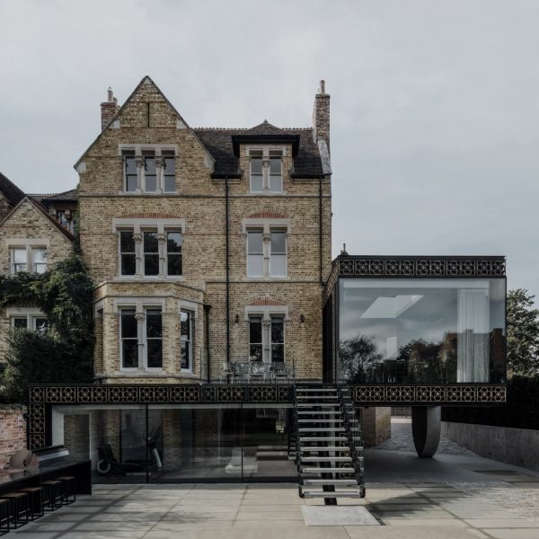Ornamental extension at Quatrefoil House by Hyde + Hyde