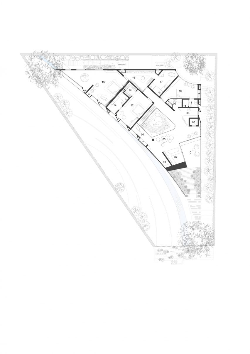 Plan of Villa KD45