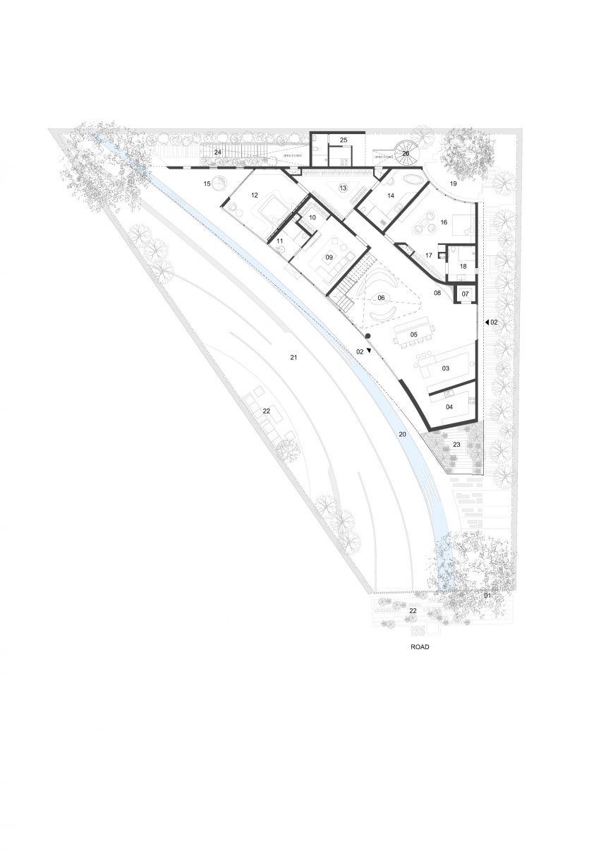 Plan of Villa KD45