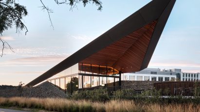 The Prow meeting space by Aidlin Darling Design in Seattle