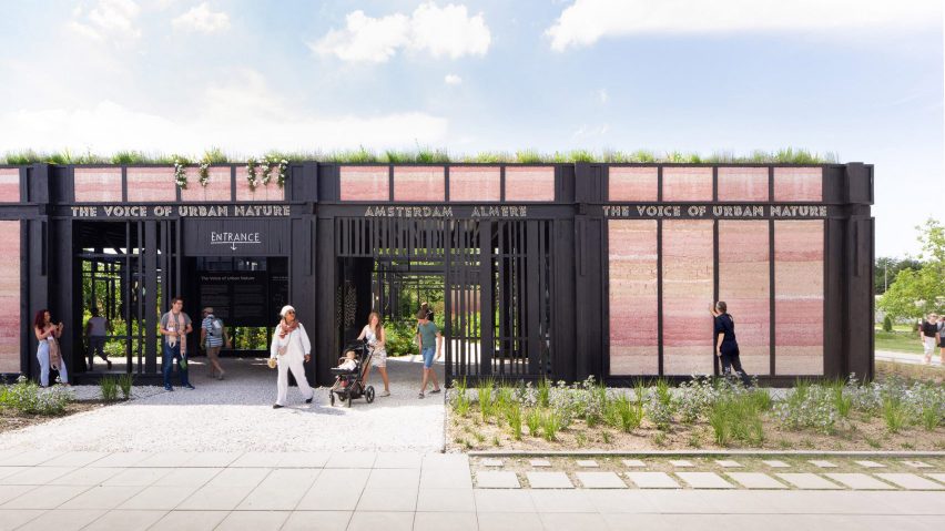 The Voice of Urban Nature pavilion by Overtreders W