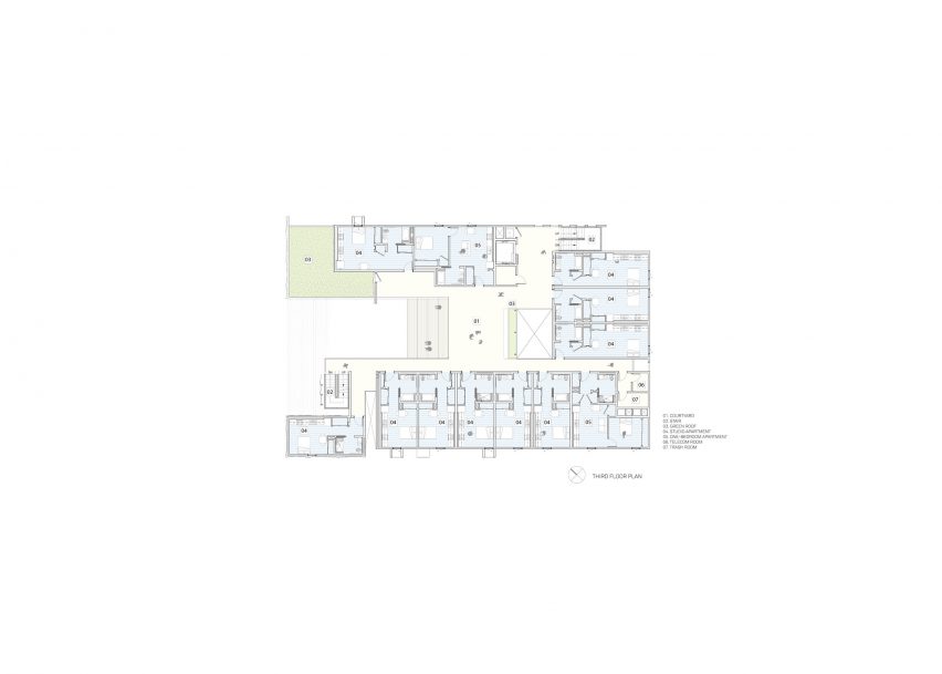 Rose Apartments plans
