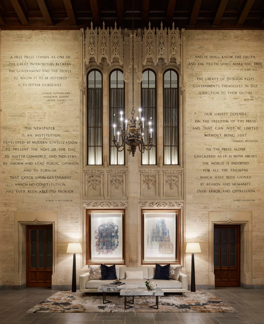 Tribune Tower converted into condos by Solomon Cordwell Buenz