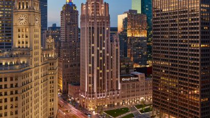 Chicago's iconic Tribune Tower
