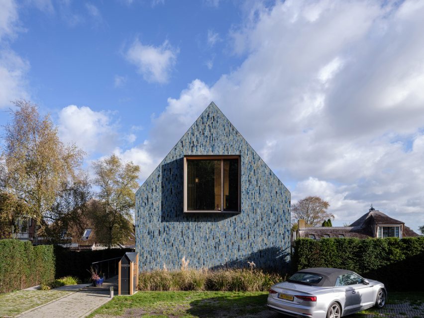 Exterior of Villa BW by Mecanoo
