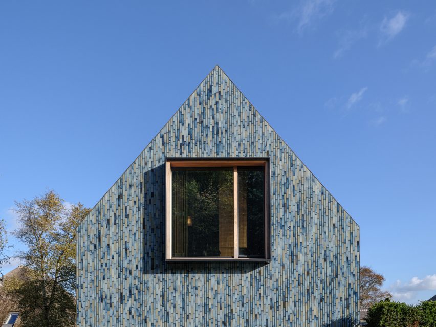 Exterior of Villa BW by Mecanoo