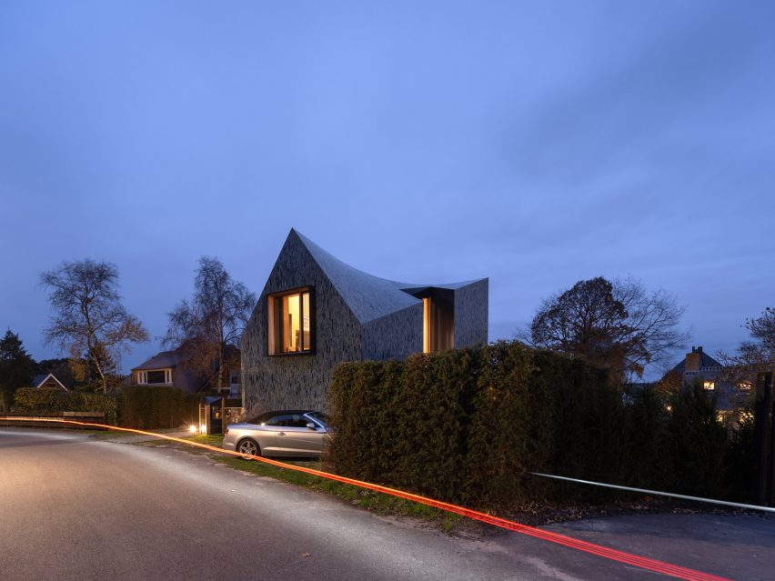 Exterior of Villa BW by Mecanoo