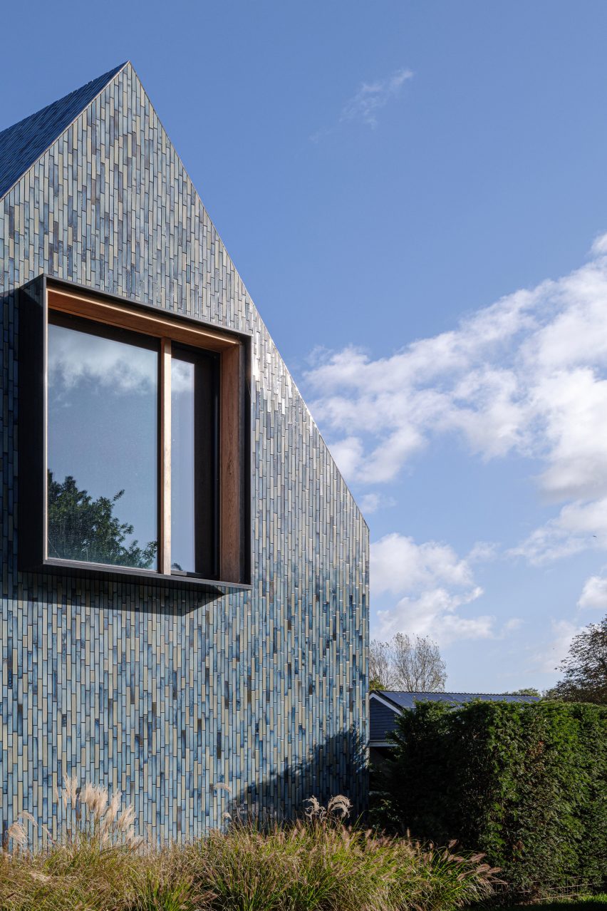 Exterior of Villa BW by Mecanoo