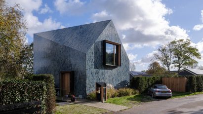 Exterior of Villa BW by Mecanoo