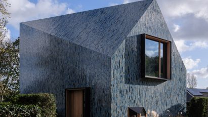 Exterior of Villa BW by Mecanoo