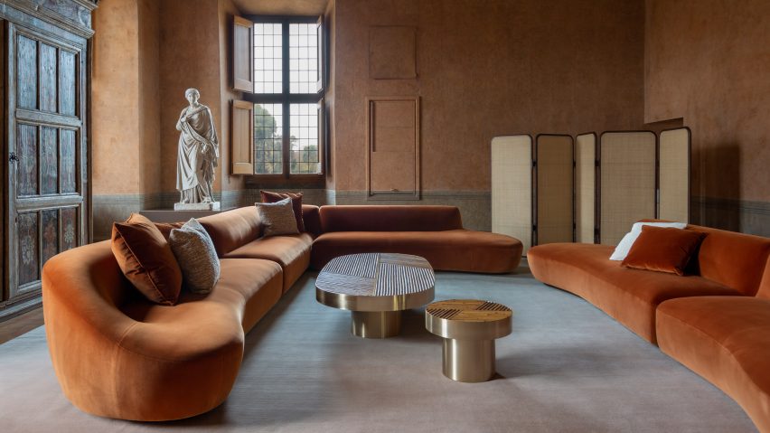 Petit Salon in Villa Medici, home of the French Academy in Rome