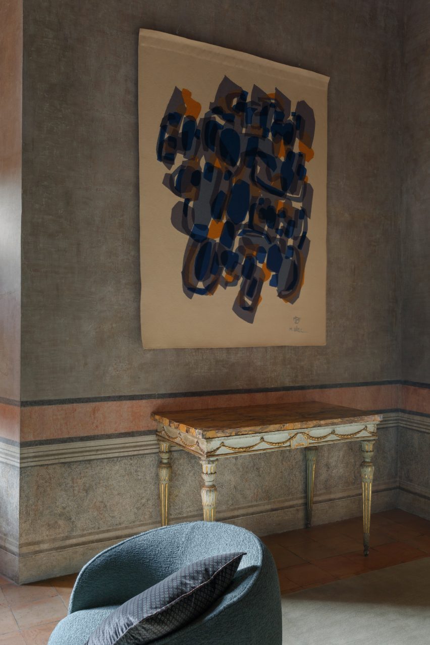 Salon des Pensionnaires in Villa Medici, home of the French Academy in Rome