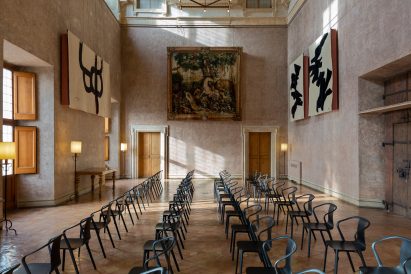 Grand Salon, home of the French Academy in Rome