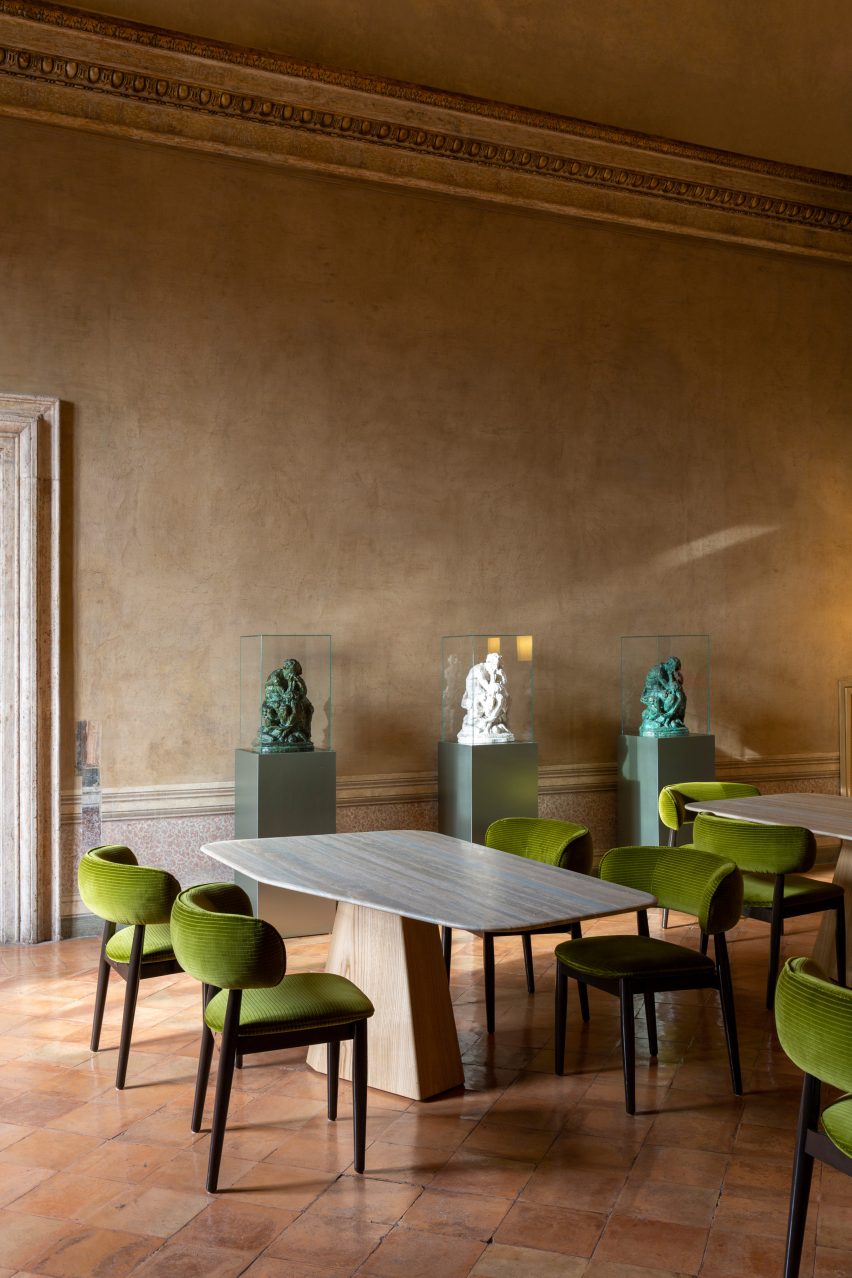 Salon de Lecture in Villa Medici, home of the French Academy in Rome