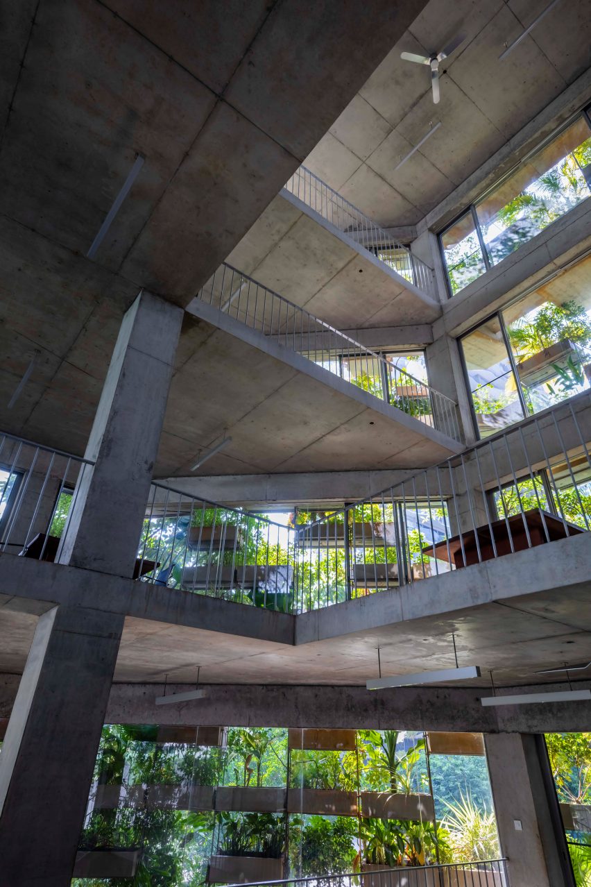 Urban Farming Office by Vo Trong Nghia Architects
