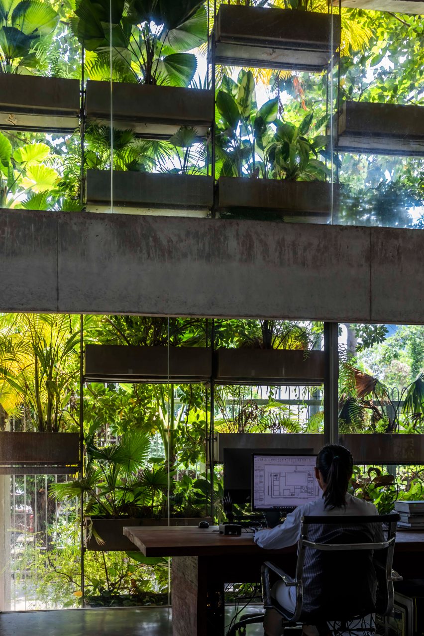 Urban Farming Office by Vo Trong Nghia Architects