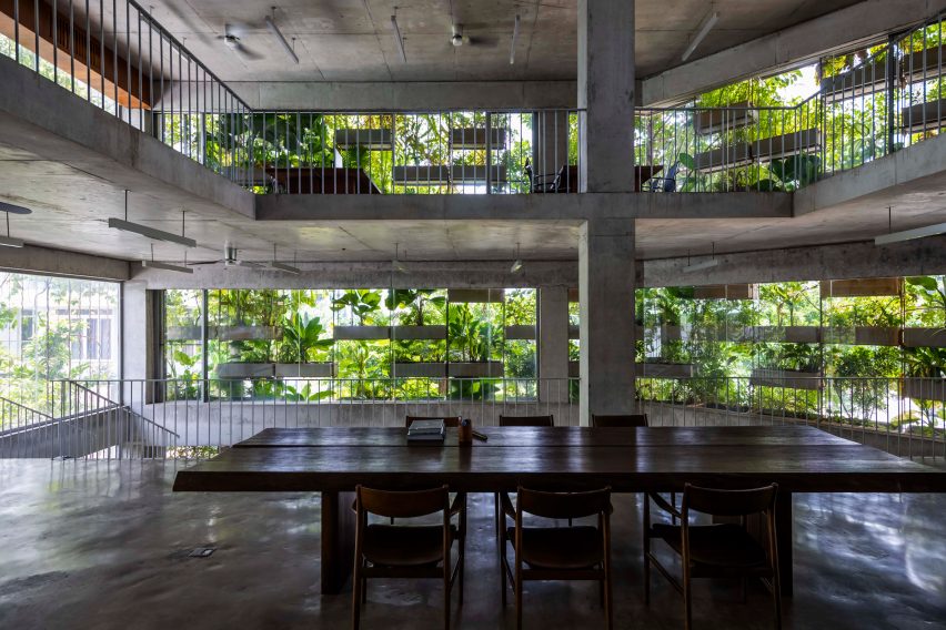 Urban Farming Office by Vo Trong Nghia Architects