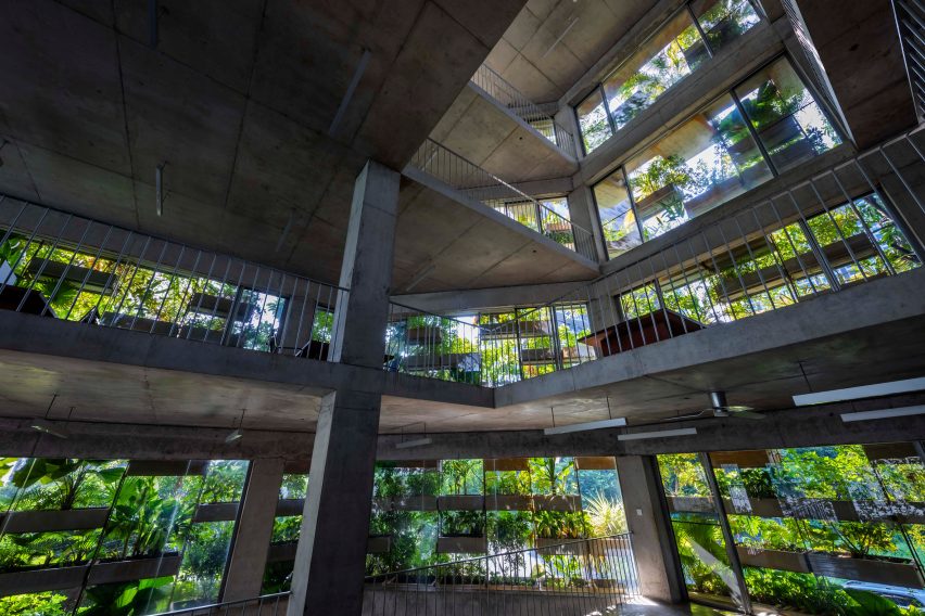 Urban Farming Office by Vo Trong Nghia Architects