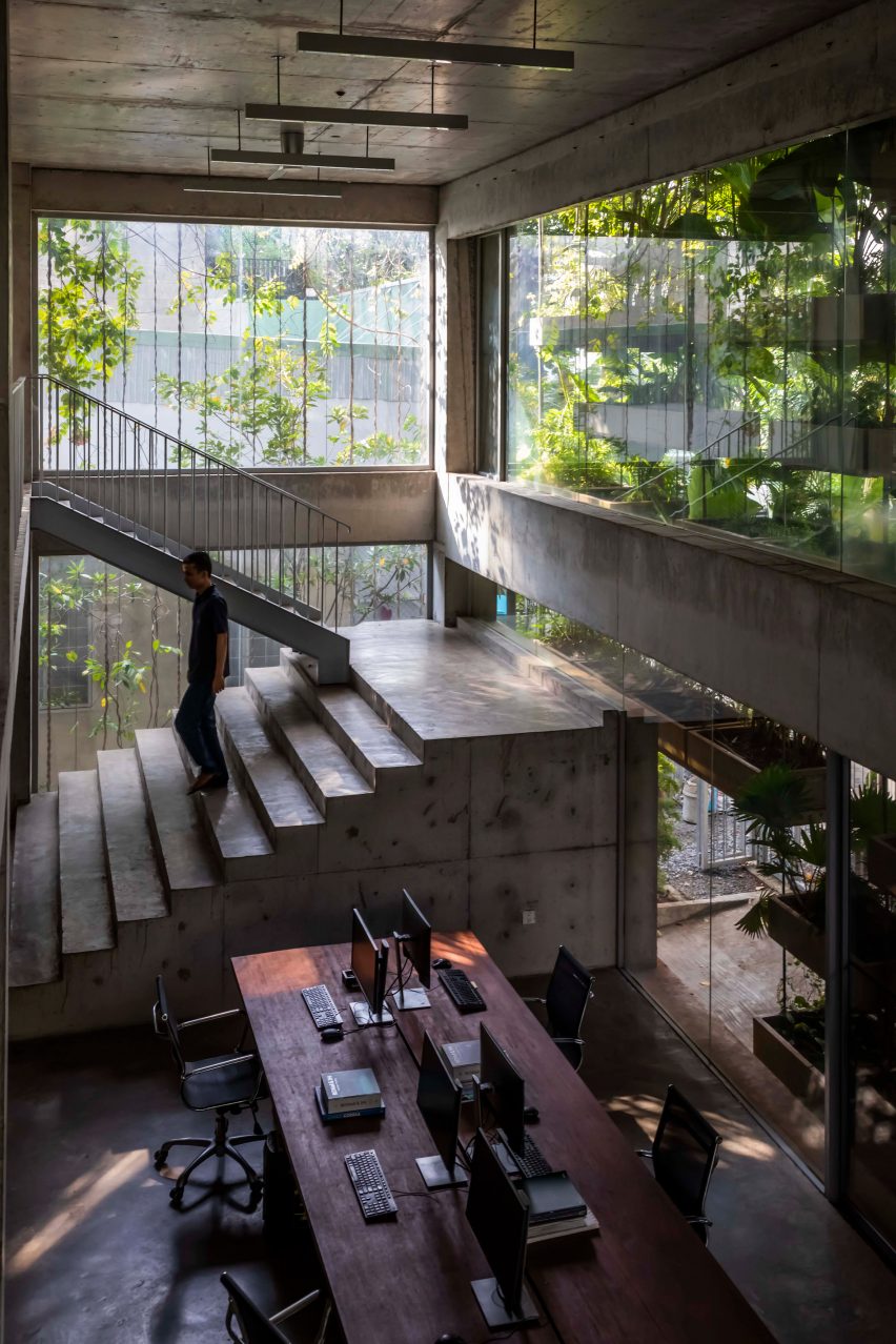 Urban Farming Office by Vo Trong Nghia Architects