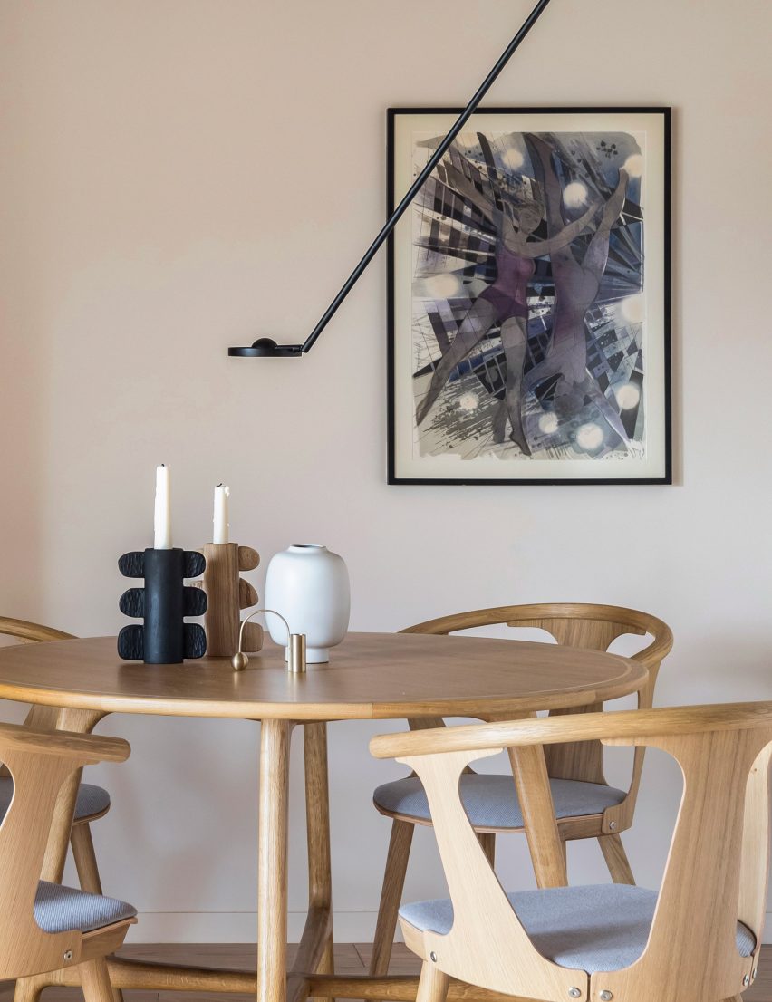 Interior of Kyiv apartment by Yana Molodykh