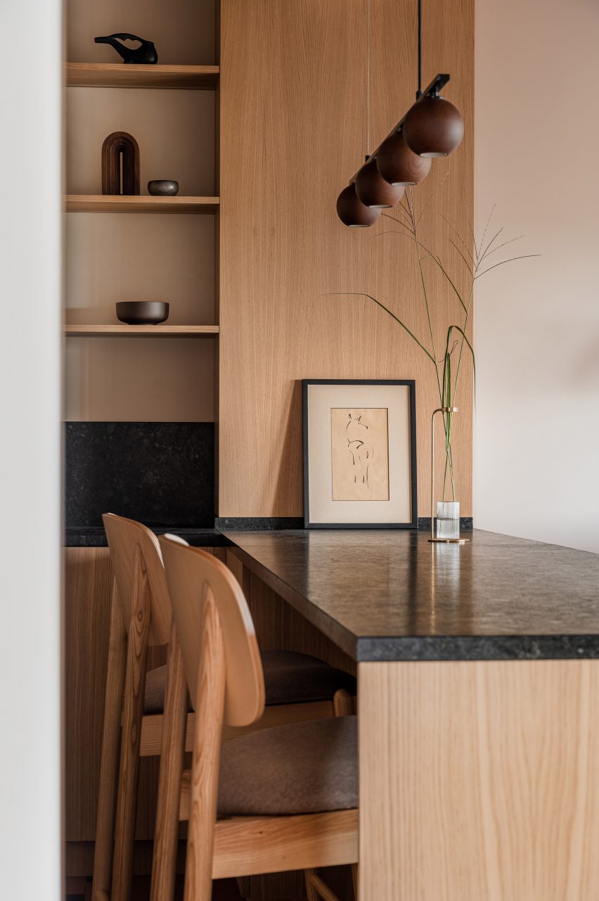 Interior of Kyiv apartment by Yana Molodykh