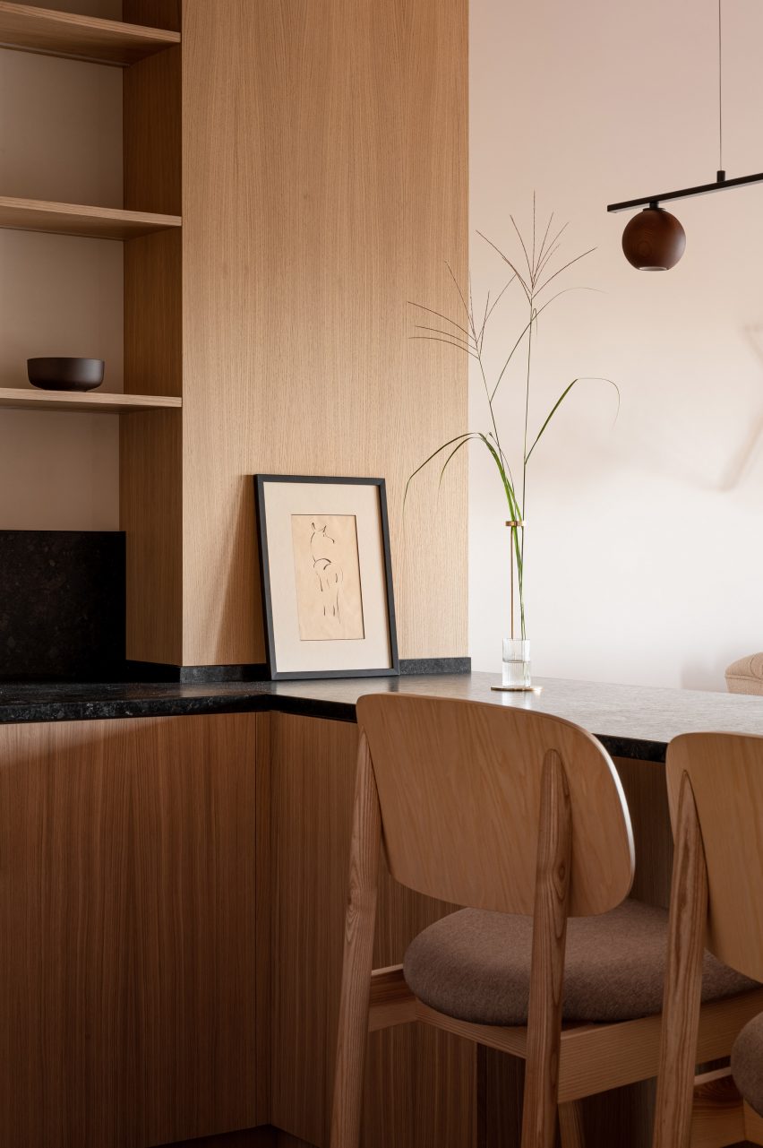 Interior of Kyiv apartment by Yana Molodykh