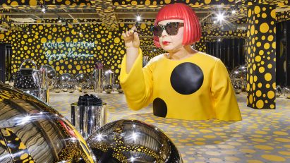Tokyo pop-up shop for Louis Vuitton by Yayoi Kusama