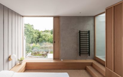 Interior image of a bedroom by Yellow Cloud Studio