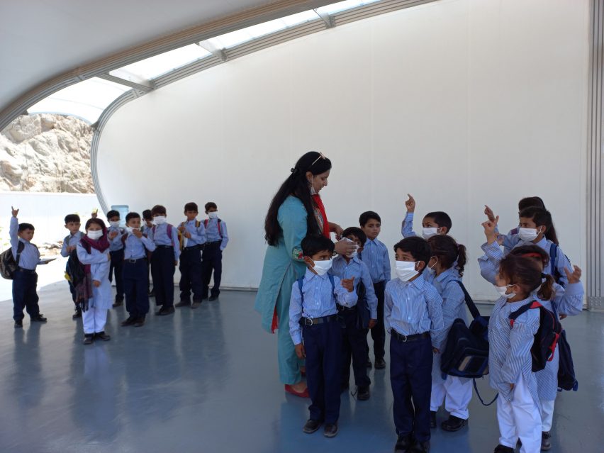 ZHA refugee camp tents